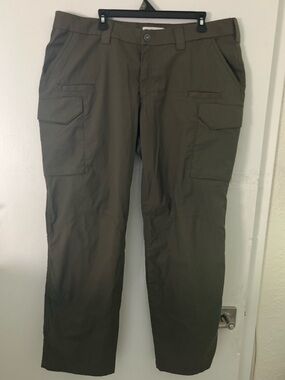 First Tactical A2 20/REG Cargo Pants Olive Green Ripstop Work Utility